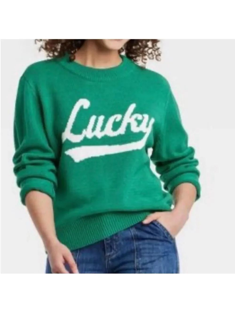 Grayson Threads Lucky Saint Patrick’s Day Sweater Size XL
